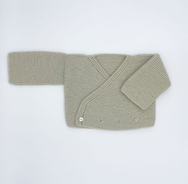 chaqueta, lana merina, hecha a mano, ikigai