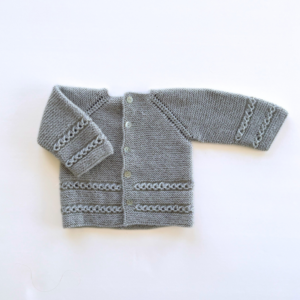 chaqueta de punto bebé